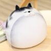 Oreiller gros chat mignon en peluche