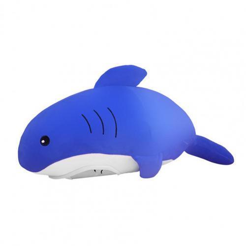 Oreiller en peluche en forme de requin