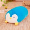 Oreiller créatif en forme de dessin animé pour animaux en peluche