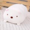 Oreiller créatif en forme de dessin animé pour animaux en peluche