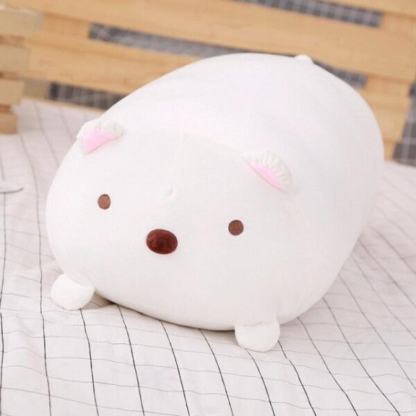Oreiller créatif en forme de dessin animé pour animaux en peluche