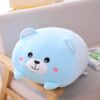 Oreiller créatif en forme de dessin animé pour animaux en peluche