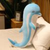 Peluche Dauphin en forme de coeur