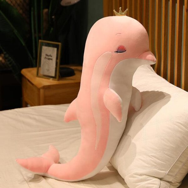 Peluche Dauphin en forme de coeur