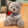 Peluche Teddy Bear With Rose Super Soft Plushie