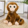 Peluche singe duveteux