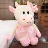 Animal en peluche vache avec jupe