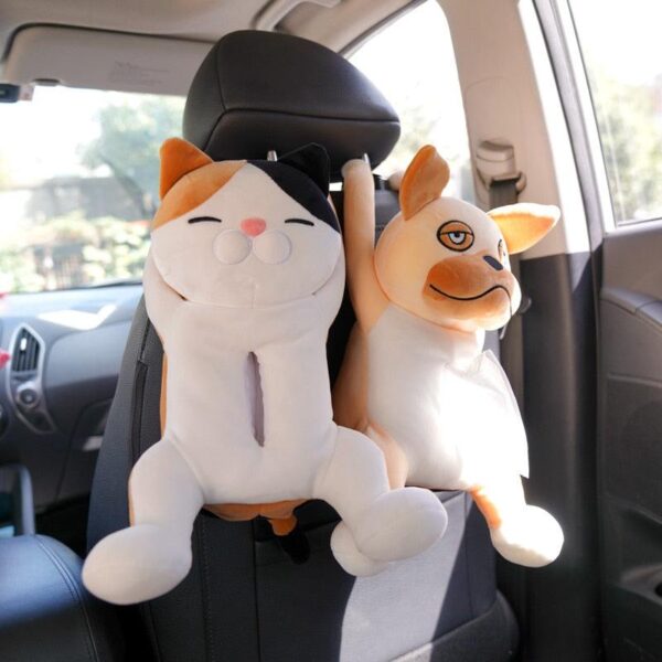 product-image-1905192898_e7b5277e-7e30-49fd-81fb-40ee2b75168f.jpg Distributeur de serviettes de voiture suspendu avec animal en peluche
