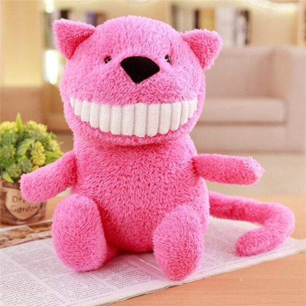 Peluches en peluche de dessin animé "Pearly Whites" (blanc nacré)