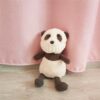 Peluches en peluche de dessin animé "Pearly Whites" (blanc nacré)
