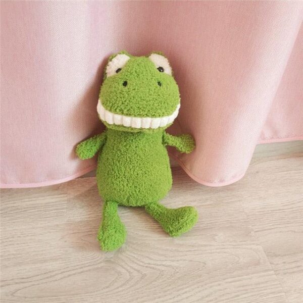 Peluches en peluche de dessin animé "Pearly Whites" (blanc nacré)