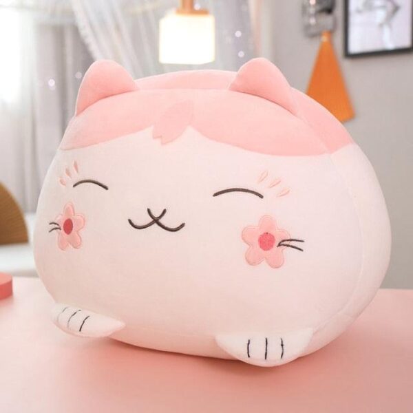 Oreillers pour chat en forme de fleurs de cerisier
