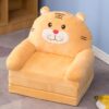 Chaises canapés avec animaux en peluche pour enfants