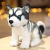 Animaux en peluche chiens mignons