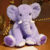 Peluche gros éléphant mignon et duveteux