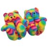 Chaussons en peluche ourson