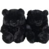 Chaussons en peluche ourson