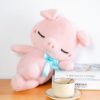 Animaux en peluche chauds et endormis