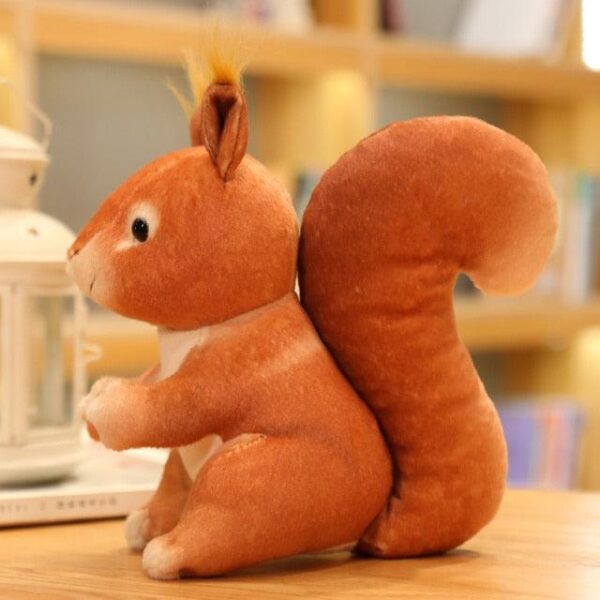 Peluches écureuil super mignon
