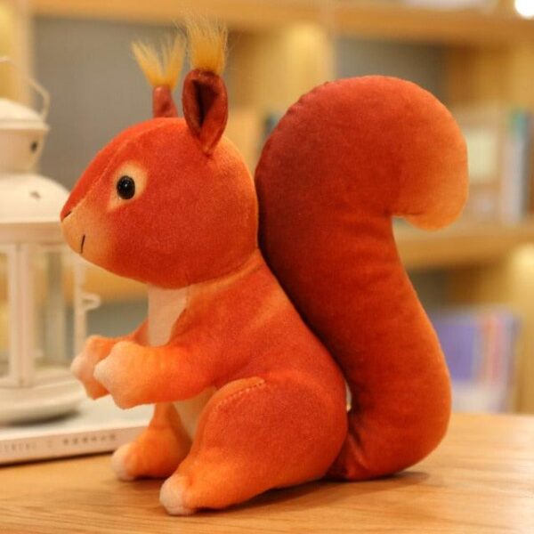 Peluches écureuil super mignon