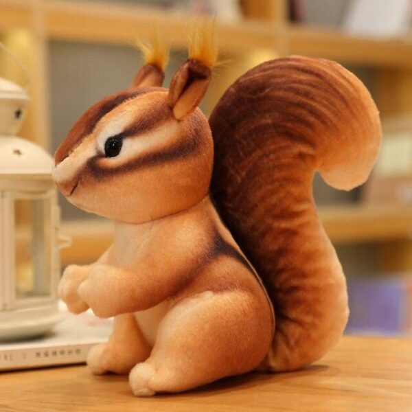 Peluches écureuil super mignon
