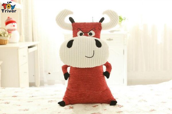 Animaux en peluche Kawaii OX Bull Cow