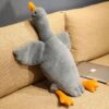 Animaux en peluche canard à trois couleurs