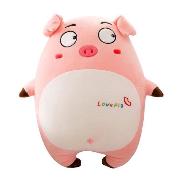 Peluches Cochon d'expression amusante