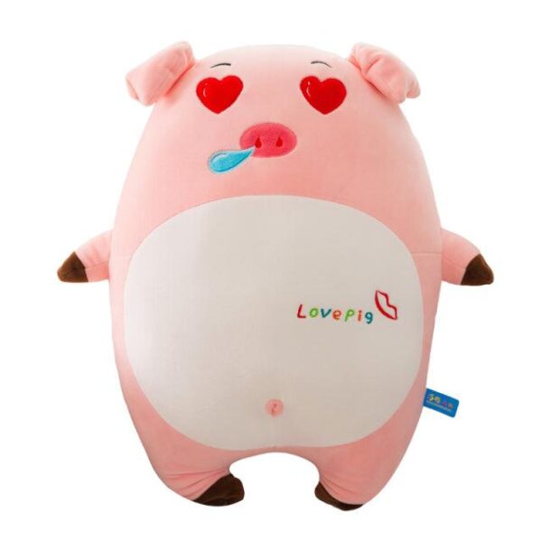 Peluches Cochon d'expression amusante