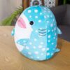 Peluches requin et baleine tachetée