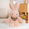 Animal en peluche Lapin à longues oreilles assis