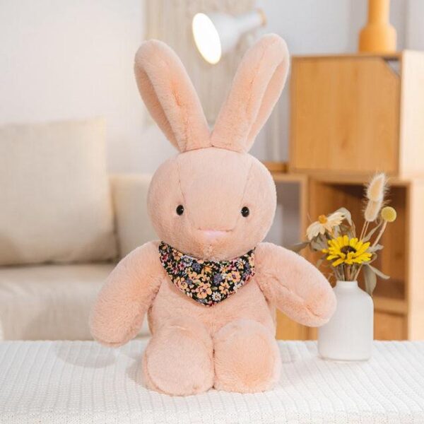 Animal en peluche Lapin à longues oreilles assis