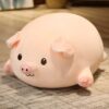 Oreiller en peluche gros cochon adorable
