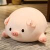 Oreiller en peluche gros cochon adorable