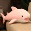 Oreiller de câlin baleine de dessin animé Kawaii