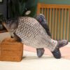 Jouets en peluche poissons réalistes amusants