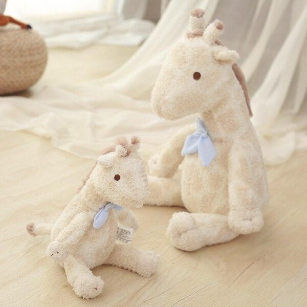 Peluche Doudou Girafe Blanche