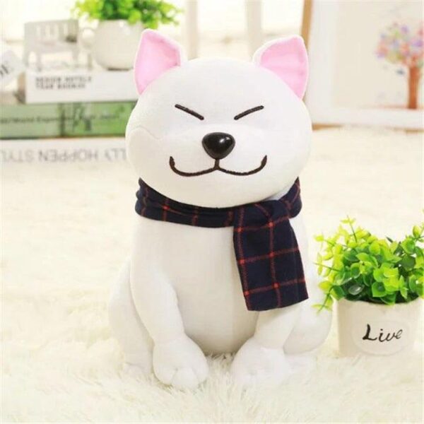 Peluche Foulard Chien Shiba Inu