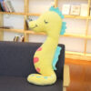 Peluche géante de collection en forme d'hippocampe
