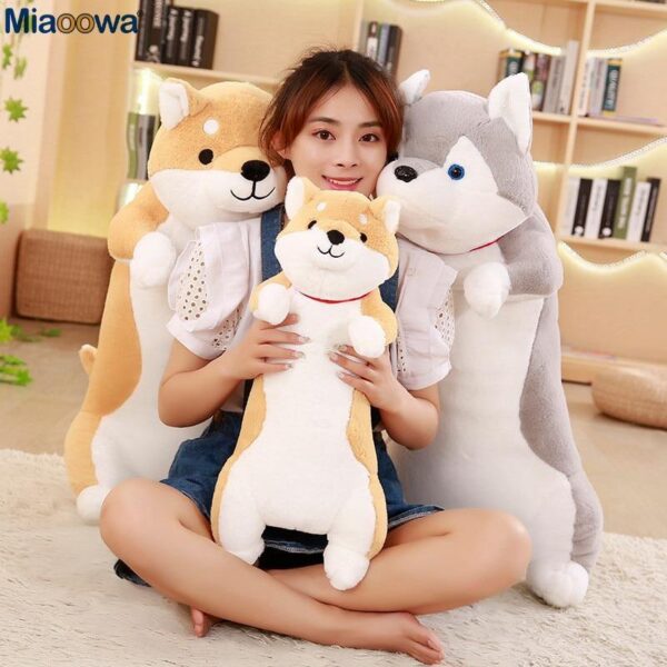 product-image-689204447_720b4441-b69e-411e-9b2f-e10b9cd9bcd8.jpg Jouets en peluche de 23", chien Corgi mignon