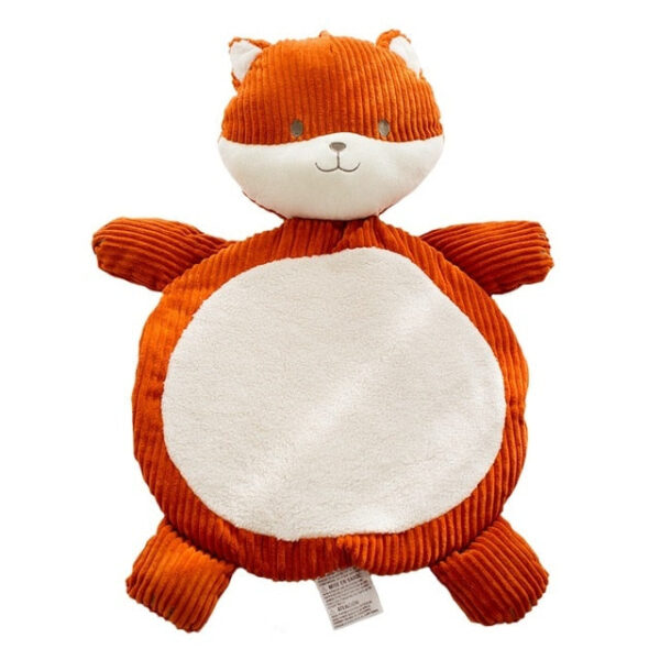 Coussin géant en forme de renard en peluche xxl