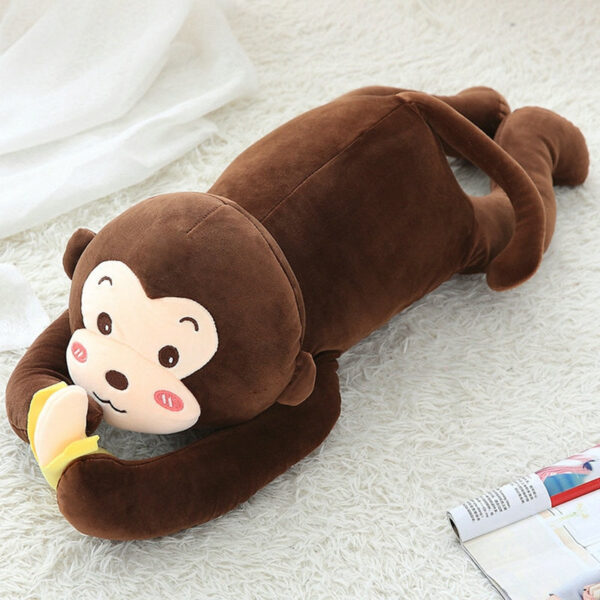 Adorable singe en animal en peluche