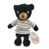 Jouets en peluche de 9.5" - 19.5" Kawaii Soft Stripe Clothes Bear (Ours à rayures)