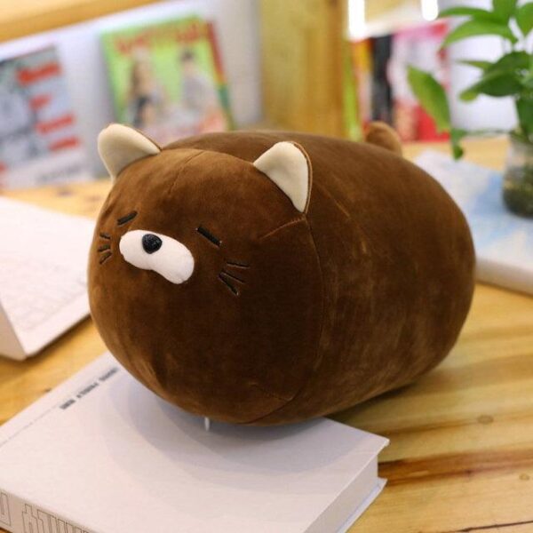 Oreiller super doux pour chat en peluche