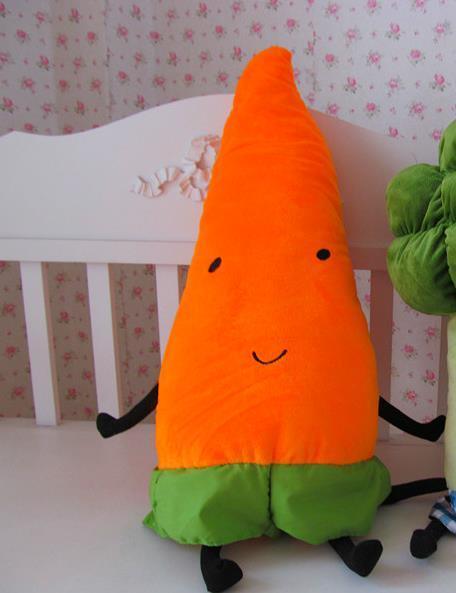 Peluches légumes de dessin animé