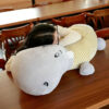 Adorable hippopotame aux grands yeux hyper amical