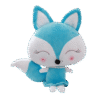 Renard Doudou Bleu
