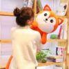 Peluche doudou long renard