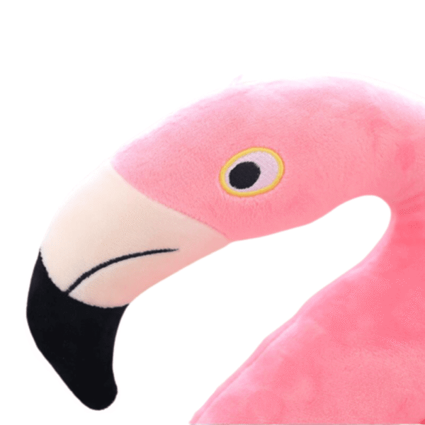 tete-flamant-rose-en-peluche.png Peluche Flamant Rose Géante