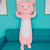 peluche geante cochon rose debout.jpg